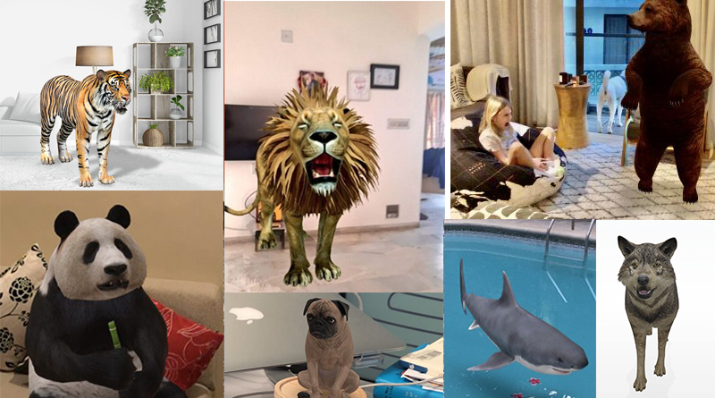 Googles 3D Animals List: AR 3D Objects Launched in Search - TechRappo